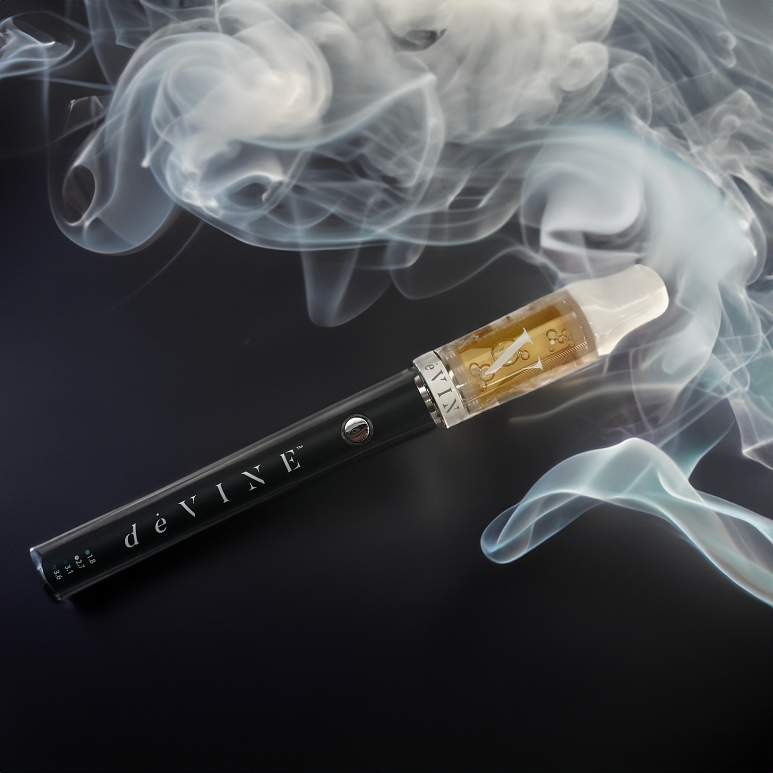 Battery Pen vape battery with 510 thread, travel-sized, multi-voltage, pre-heat, and safety protections.