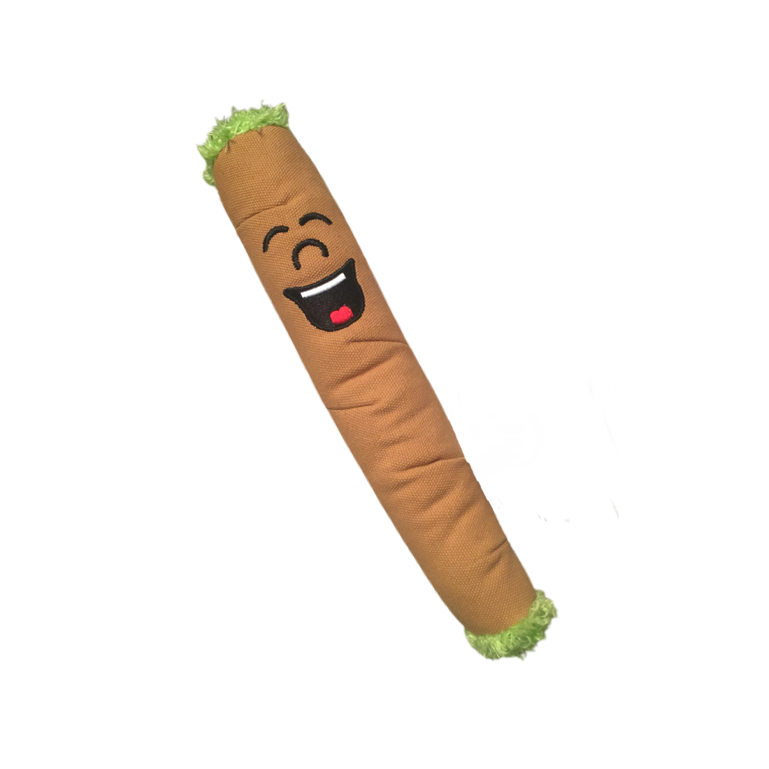 B the Blunt 420 Dog Toy is a durable canvas dog toy with closed eyes design and built-in squeaker for light play.