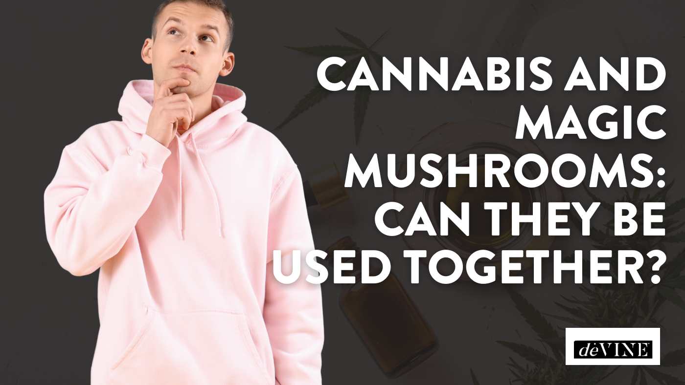 Cannabis and Magic Mushrooms: Can They Be Used Together?