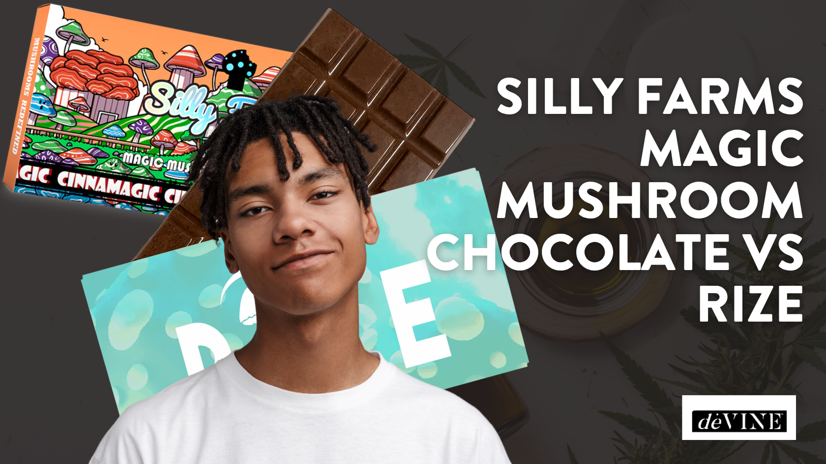 Silly Farms Magic Mushroom Chocolate vs Rize: What's Really Inside Each Bar