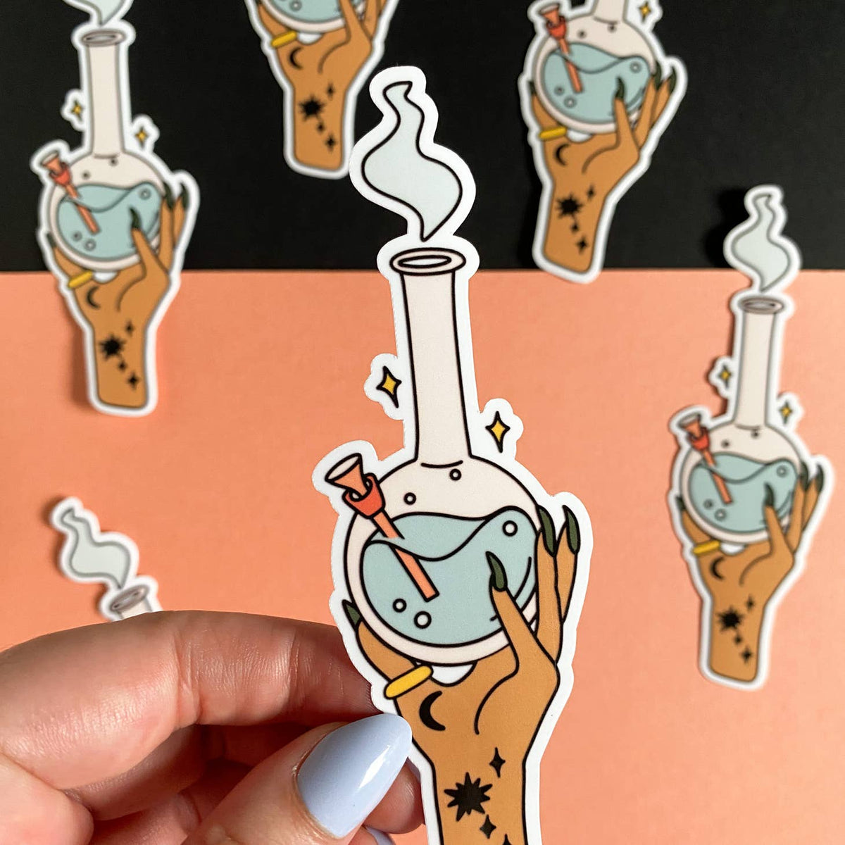 Witchy Bong Sticker – devine