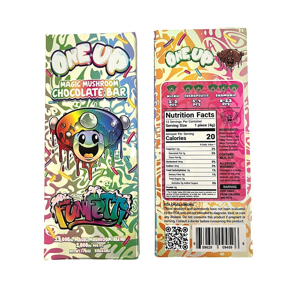 One Up Gummies Peachie O’s 600mg THC – Everything You Need to Know - Psychedelic Today One Up Magic Mushroom Chocolate Bar – Devine