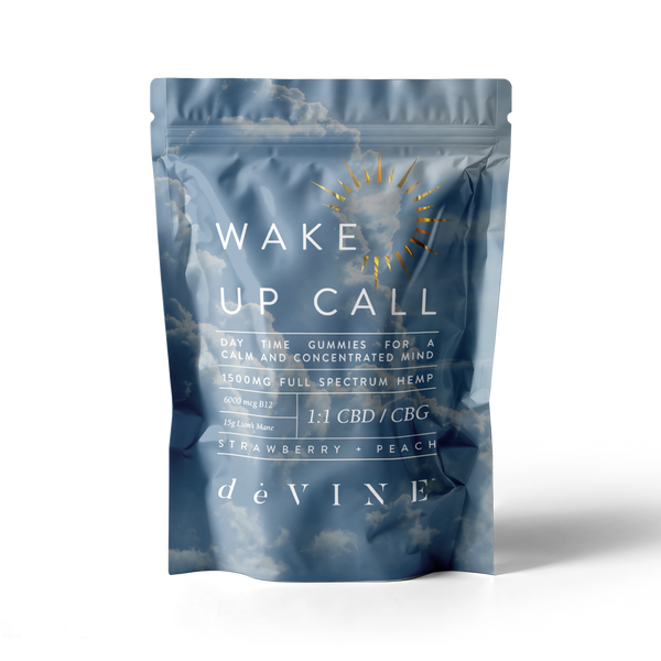 Wake Up Call CBD/CBG Day Time Gummies | Boost Focus & Energy
